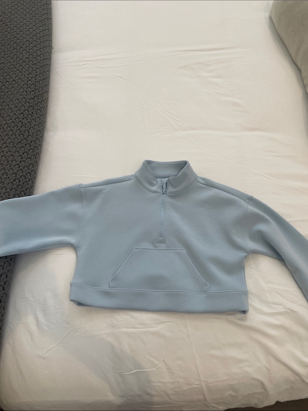 all in motion Light Blue Half-Zip Pullover